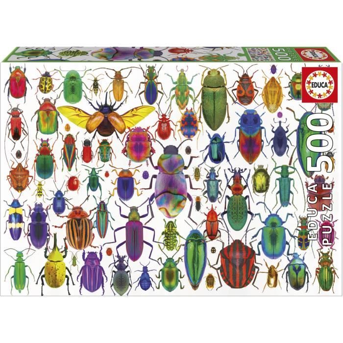 Puzzle EDUCA Scarabées 500 pièces