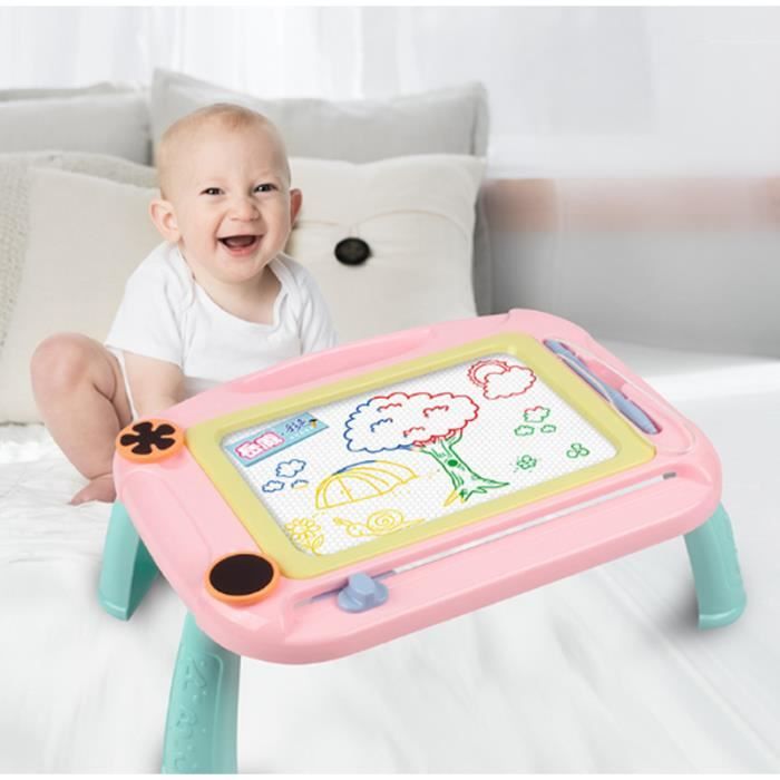 Ardoise Magique Tableau Dessin Magnetique Impermeable Effacable Planche A Dessin Creatif Jouet Educatif Pour Enfant Avec 2 Timbres Cdiscount Jeux Jouets
