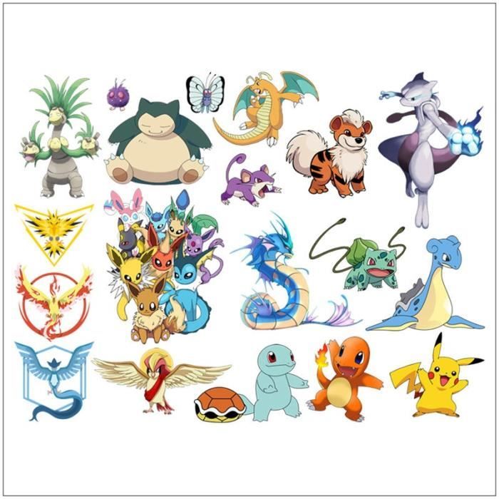 Pokemon Go Team Mystic Instinct Valor Sticker Mural Pikachu Sticker Pvc Mural Decor Color Multicolor Size 45cm By 60cm Achat Vente Casquette 2009399729361 Soldes Sur Cdiscount Des Le 20 Janvier Cdiscount