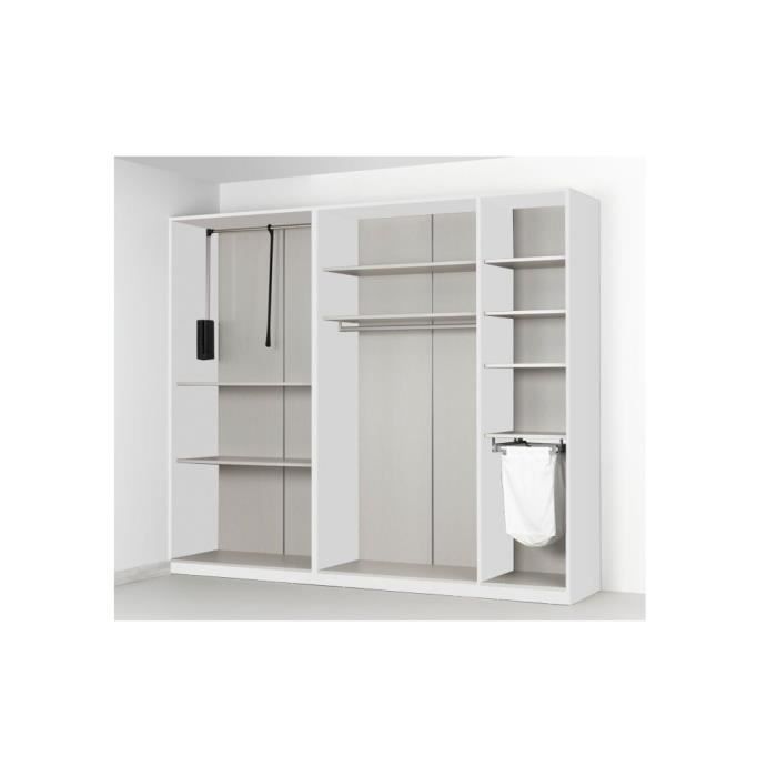 Dressing Mural Solano L 252 Cm X H 240 Cm Achat Vente