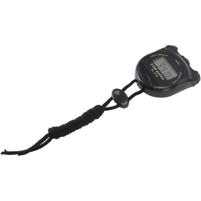 Chronomètre Électronique Étanche - Lot De 2 - Minuteur, Fonction Temps Intermédiaire, Grand Écran, Pour Sport Et Loisirs