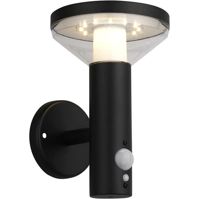 Applique Murale Solaire Led Ip54 Detecteur Crepusculaire