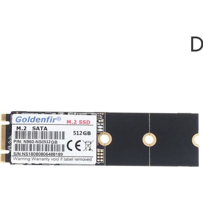 Goldenfir - Disque dur SSD M2 SATA NGFF - 512 GB - Cdiscount Informatique