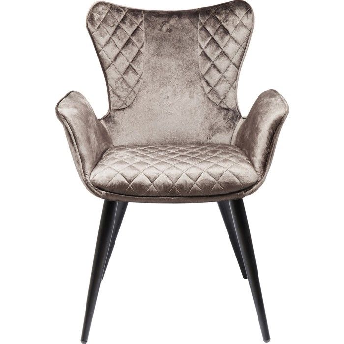 Chaise avec accoudoirs Dream marron Kare Design Chaise avec accoudoirs Dream marron Kare Design