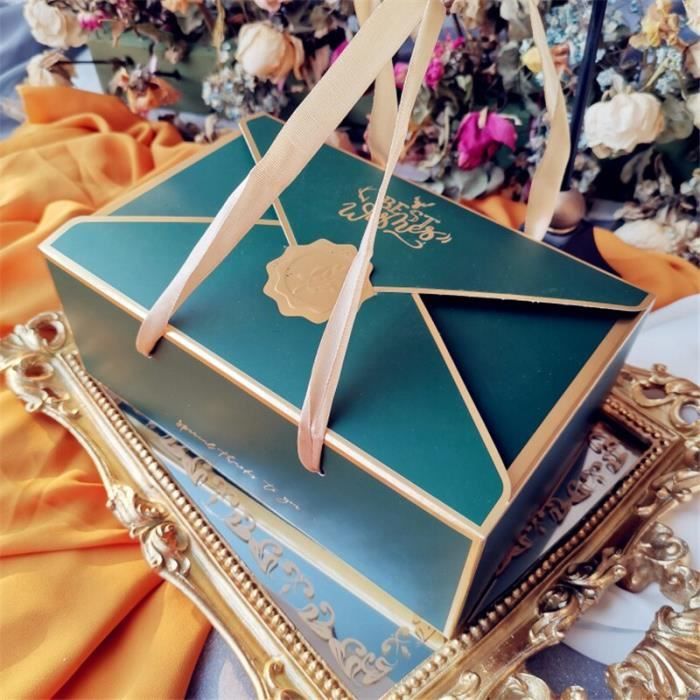 25 Pièces Boîte de Cadeaux Mariage, Petites Boîte Cadeaux, Coffret Cadeau Bonbons,Utiliser pour Le Dessert, des Bonbons,Les Cadeaux d'anniversaire, la Fête, Le Mariage, la fête de Noël