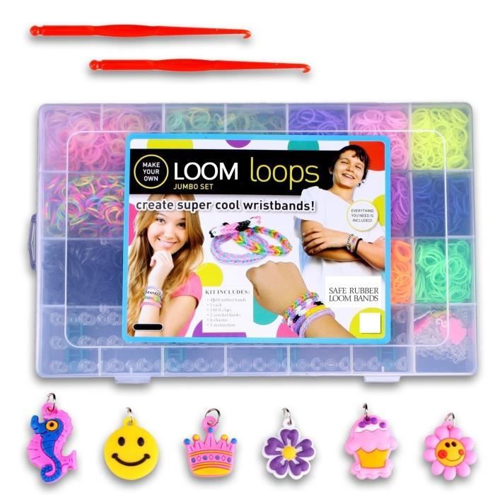 Boite Elastique Rainbow Loom Achat Vente Pas Cher
