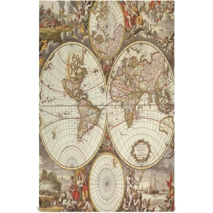 Torchon De Cuisine Microfibre Van Gogh - 45,7 X 71,1 Cm - Très Absorbant, Doux, Avec Sangle De Suspension - Lot De 1
