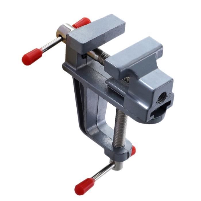Mini étau Portable Réglable En Profondeur - Corps Alliage Aluminium/acier - Ouverture Max 30-50 Mm - Pour Bricolage, Bijoux, électronique