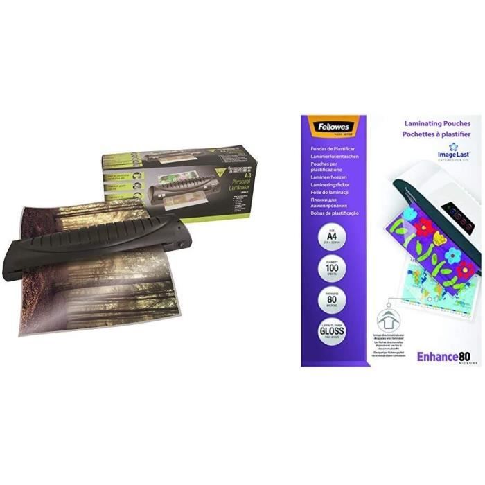 Plastifieuse Fellowes Arc A4 - Jusqu'à 80 Microns, Anti-bourrage