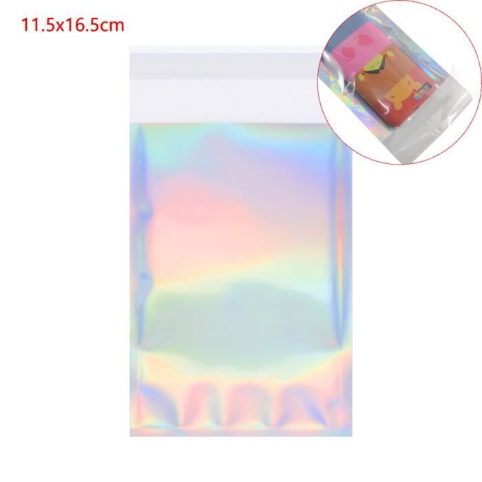 Petites pochettes plastiques sales