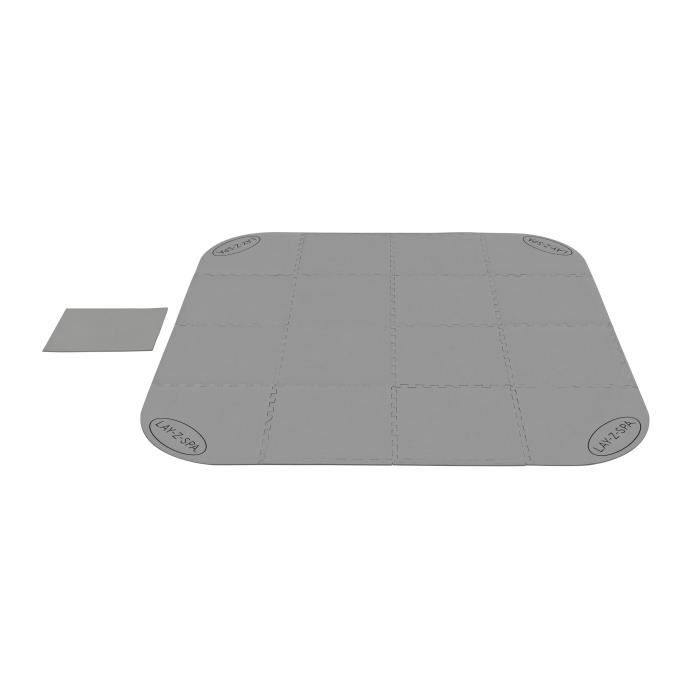 BESTWAY - Tapis de sol pour spa carré ou rond Lay-Z-Spa® 196 x 196 cm