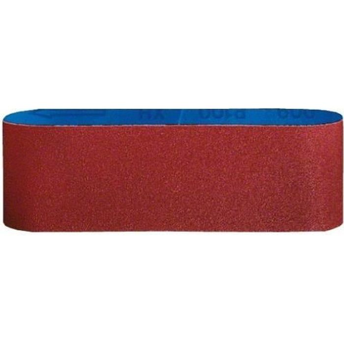 BOSCH Bandes abrasives X440 pour ponceuse à bande - Pack de 3 - 60x400 mm - Grain 40