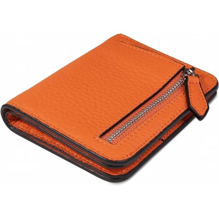 Small purses for women rfid blocking bifold soft leather wallet credit