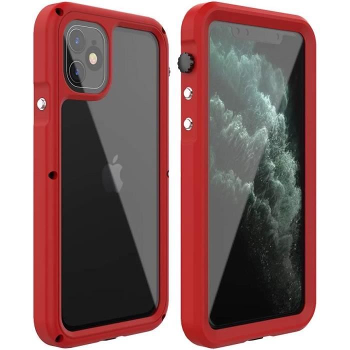 Coque étanche IP68 Pour IPhone 17 - Compatible MagSafe, Protection Militaire, Verre Trempé HD - Idéale Sport, Voyage, Activités Nautiques