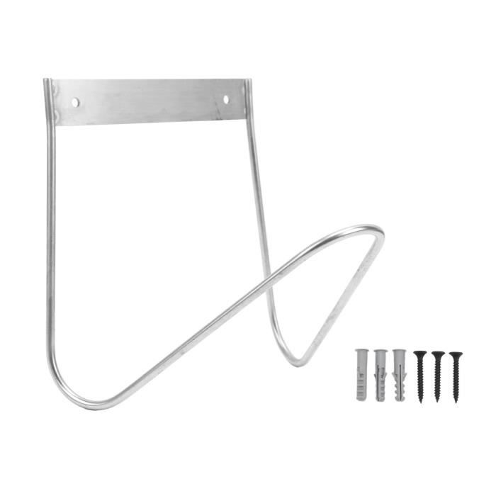 Support Murale Pour Tuyau D’Arrosage – Porte-Pistolet Anti-Dérapant – Pour Jardin, Pelouse, Piscine – Fixation Facile Sans Outils