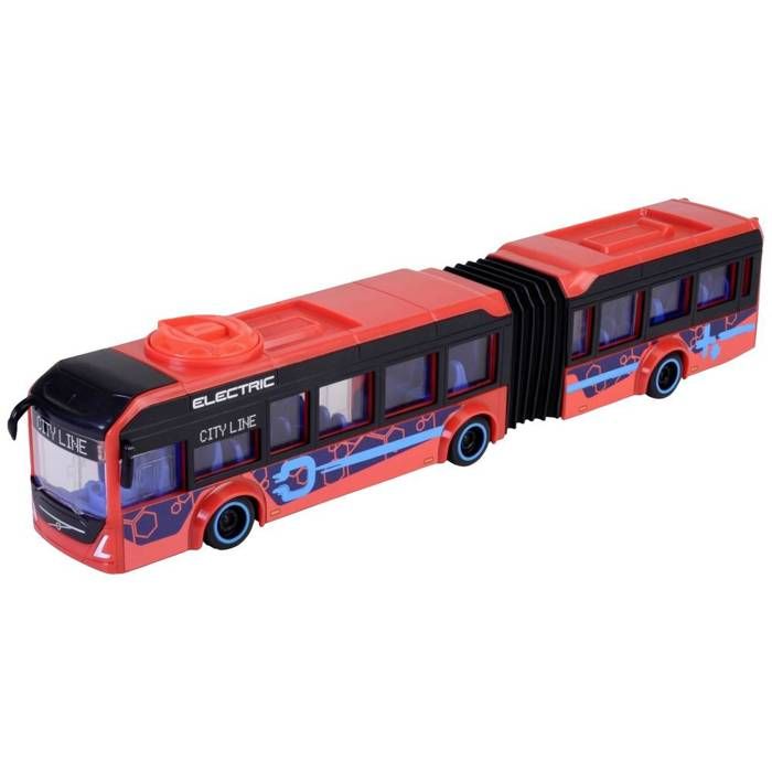 Jouet Bus articulé Volvo Dickie Toys 40 cm Rouge pour enfant Jouet Bus articulé Volvo Dickie Toys 40 cm Rouge pour enfant