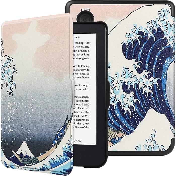 Etui pour Kobo Clara 2E Sea Wave Coque de Protection pour Kobo Clara 2e -  Tolino Shine 4 2022 Housse Magnétique Auto Réveil-Sommeil - Cdiscount  Informatique