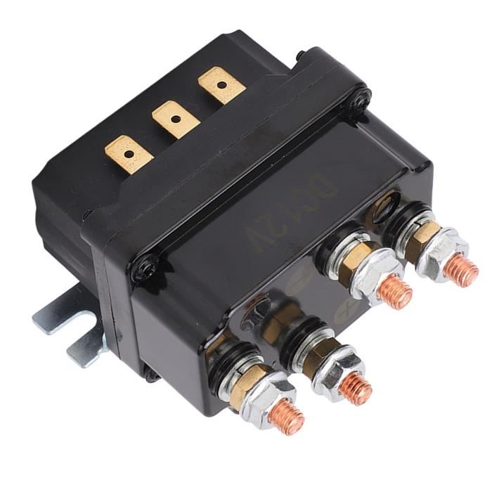 Manette De Treuil Alnicov 12V - Compatible Treuils 1500 à 4500 LB, Avec Relais Intégré