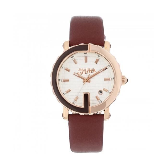 Montre - JEAN PAUL GAULTIER - 8500508 - Quartz - Analogique - Cuir Argenté