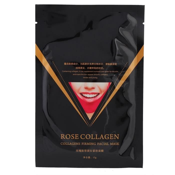 Masque Lifting Visage Collagene - Rose