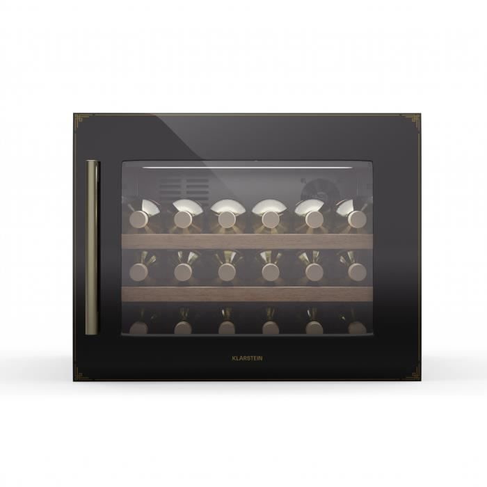 Cave à vin - KLARSTEIN - Vinsider Victoria - 28 bouteilles - Commande tactile - Protection UV - Silencieuse