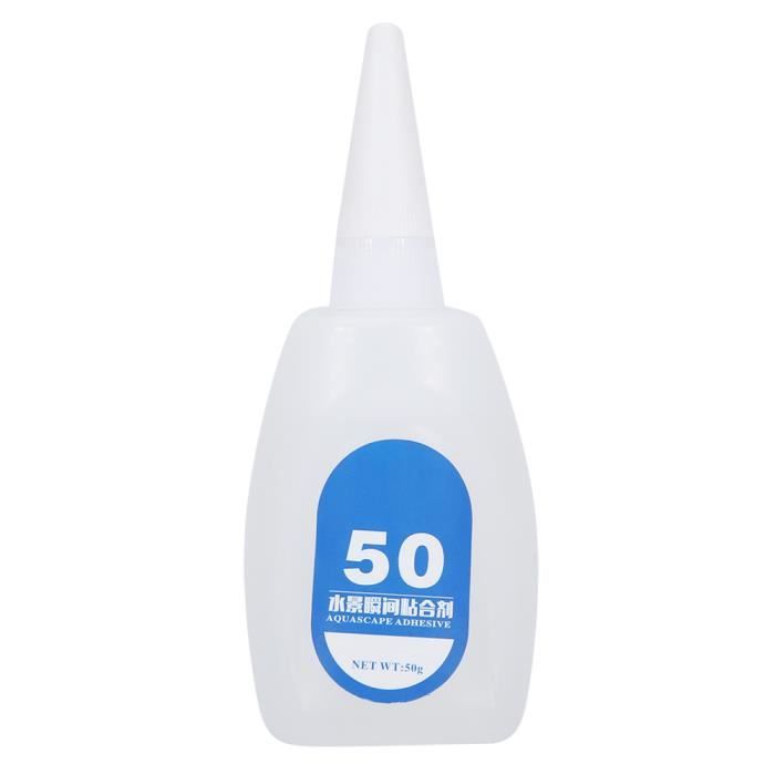 Colle Plantscaper Microbe-Lift 50g - Cyanacrylate Pour Aquascaping, Fixation Plantes Aquarium
