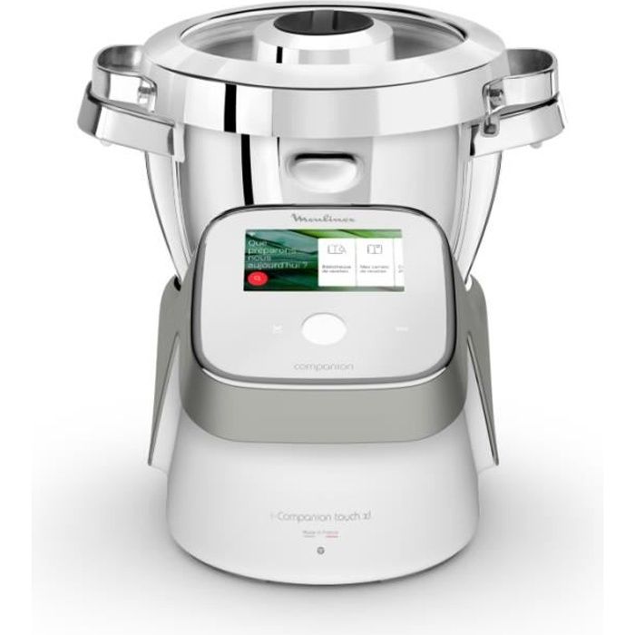 Robot cuiseur Moulinex - I Companion Touch - Blanc - 13 vitesses