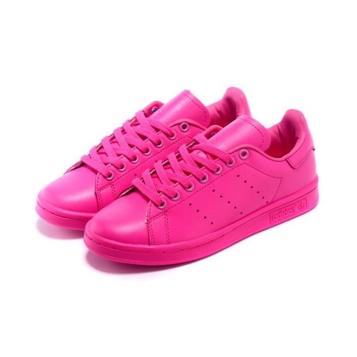 stan smith rosa fluo
