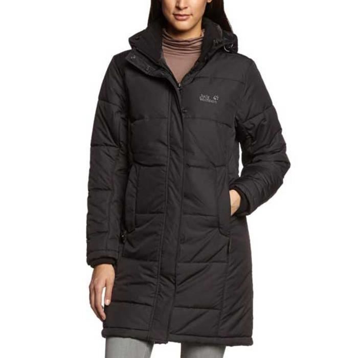 Jack Wolfskin Womens Iceguard Quilted Coat Coat Mocca 120122