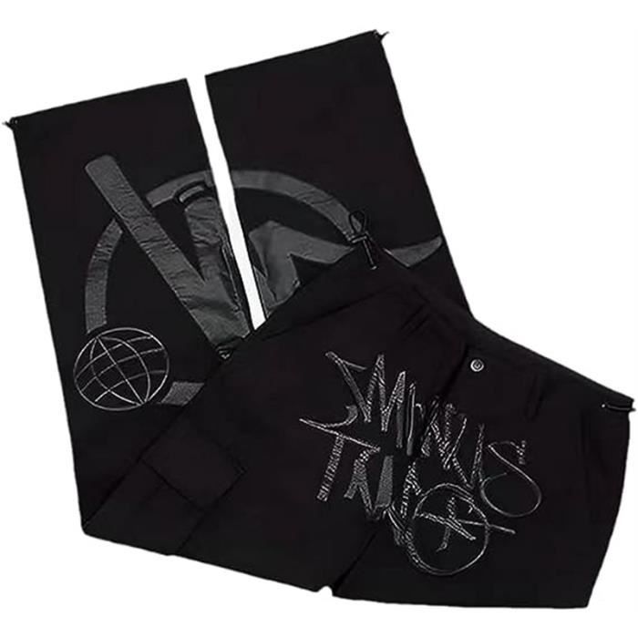 Minus Twos Cargo Baggy Jeans Hommes, Baggy Y2k Style Hip-Hop