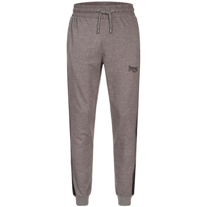Jogging Lonsdale Chivelstone marl ash black S Homme Fitness Running Marl ash black Cdiscount Pret a Porter