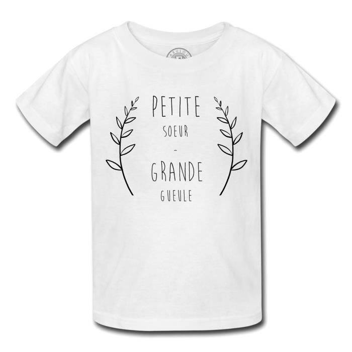 Tee shirt petite soeur clearance