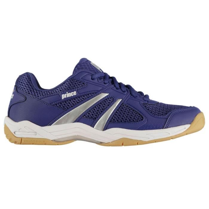 Prince Turbo Pro Chaussures De Squash Hommes Bleu Marine/Blanc