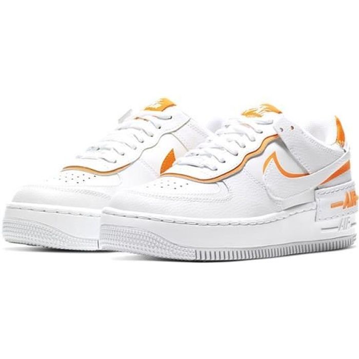Air Force 1 Shadow Pastel AF1 Baskets Air Force One Low Femme Fille Pas Cher  Blanc - Cdiscount Chaussures