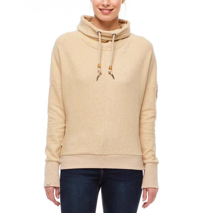 Balancia Organic Sweat Femme RAGWEAR Taille L Couleur BEIGE Beige Cdiscount Pret a Porter