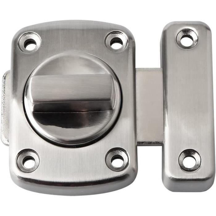 SAYAYO Verrous Porte Rotatif Loquet Porte Sécurité Serrure de Porte Tournante avec 6 Boulons pour Porte Fenêtre Armoire et Jardin SAYAYO Verrous Porte Rotatif Loquet Porte Sécurité Serrure de Porte Tournante avec 6 Boulons pour Porte Fenêtre Armoire et Jardin