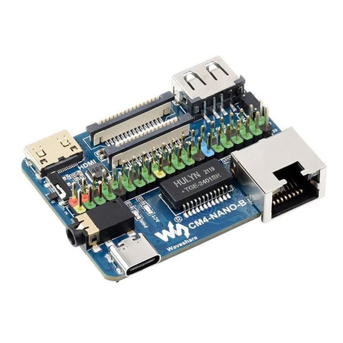 Plaque Raspberry Waveshare pour Carte D'Extension Raspberry Nano-CM4-B pour Module de ...