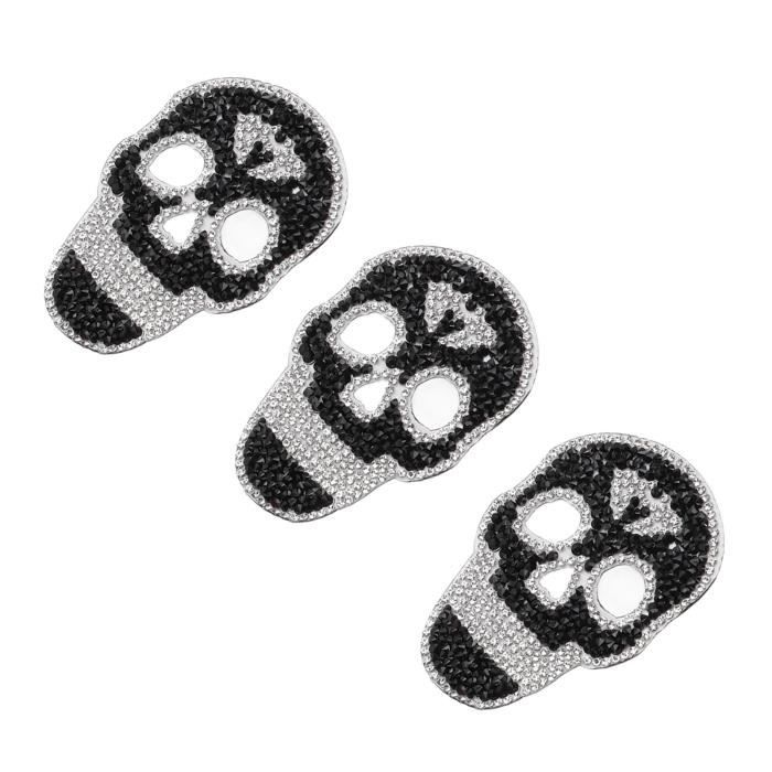 Patchs Thermocollants Argent Brillant 5 Pièces - Décorations Vêtements, Sacs, DIY (6 Cm)
