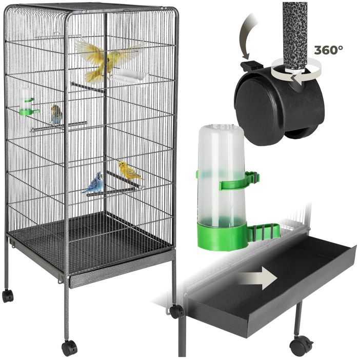 Cage A Oiseaux Sur Pied