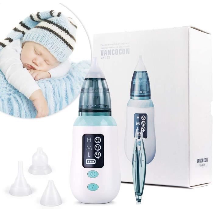 Mouche Bebe Aspirateur Nasal De Nez Avec Charge Usb Ultpeak A 3 Niveaux D Aspiration Cdiscount Puericulture Eveil Bebe