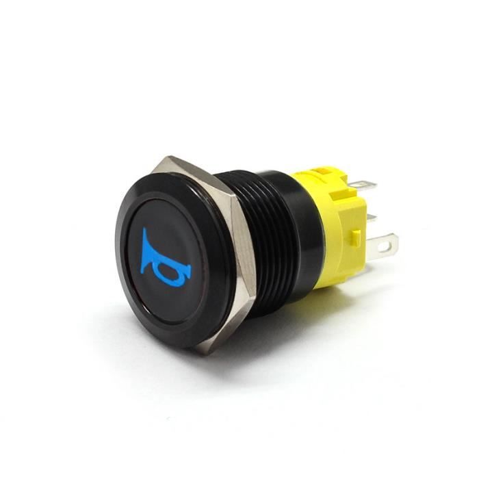 12 V 19mm Voyant De Tableau De Bord Indicateur Led Lampe Bouton