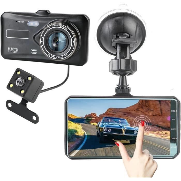 Caméra Embarquée HD 1080P - Dash Cam Voiture Avec Vision Nocturne Et G-Sensor