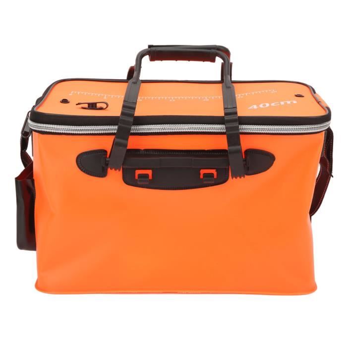 Sac De Pêche Pliable Daiwa EVA M - Étanche, 36x25x23 Cm, Idéal Pour Accessoires, Vêtements Ou Prises