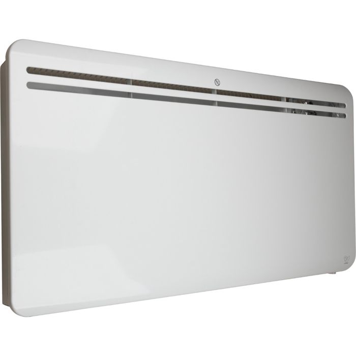 Chauffage connecté Wifi inertie sèche fonte - Blanc - 2000W - Voltman