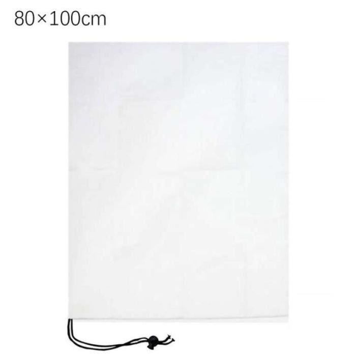 Housse De Protection Hivernale Pour Plantes - Tissu Non Tissé épais 50 G/m² - Rectangulaire 150x45x40 Cm - Anti-gel, UV