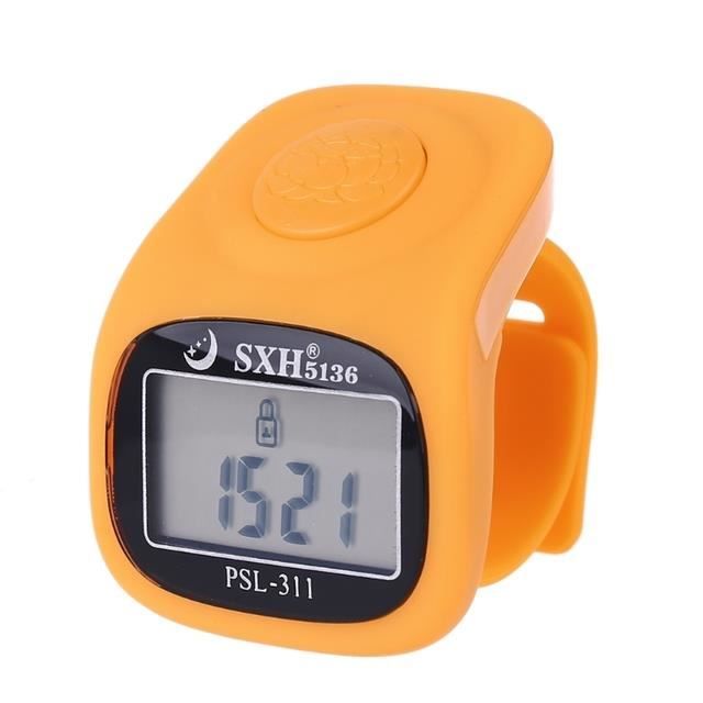 COMPTEUR DE JOUR,green--Compteur numérique à 6 doigts, 8 canaux avec rétro éclairage, anneau de COMPTEUR DE JOUR,green--Compteur numérique à 6 doigts, 8 canaux avec rétro éclairage, anneau de
