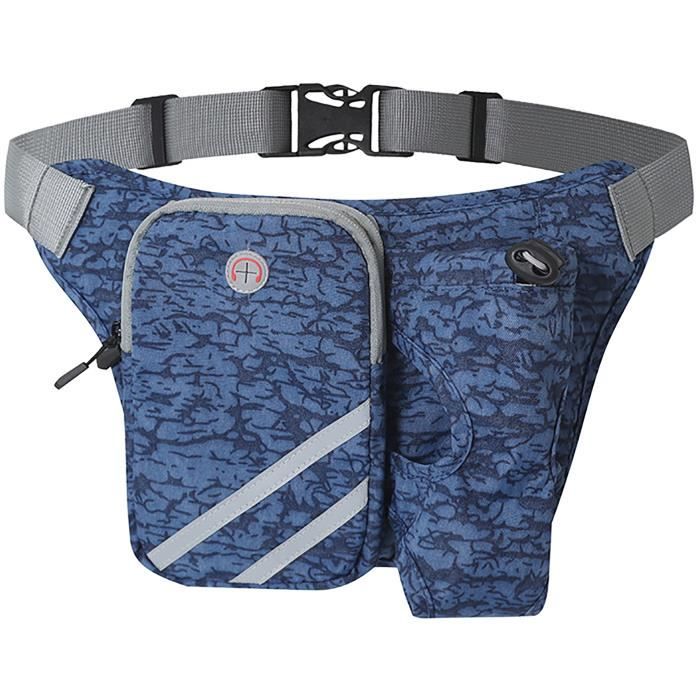 Banane Sport Femme Sac Banane Sécurité Femme PU Étanche - Sac Ceinture Voyage - Running, Randonnée, Vélo - Réglable Accessoire Outdoor Fitness