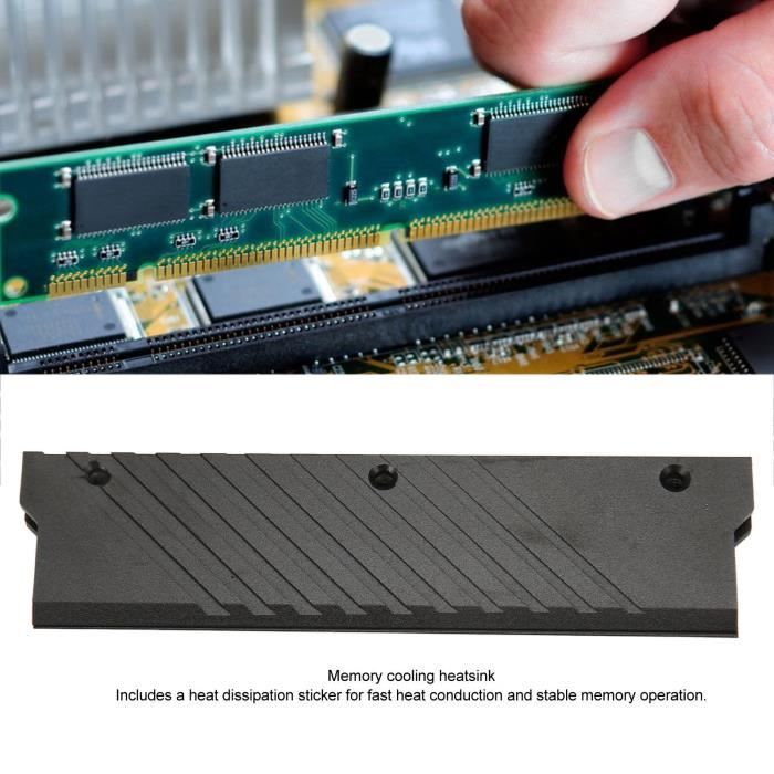 Dissipateur Thermique RGB Pour RAM - Modèle RM-1, 5V 3-PIN ARGB - Neuf