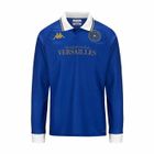 Maillot Kappa Kombat Away Versailles Manches Longues - Homme, Blanc/or, Coupe Sportive