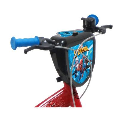 Vélo Enfant 16'' Avengers Marvel - Avec Stabilisateurs, Freins, Garde-Boue, Porte-Bidon, Carter Et Plaque Décorative Officielle